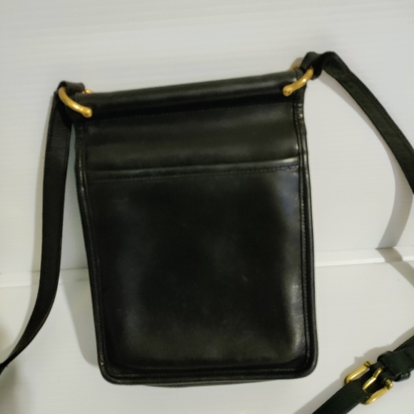 Vintage Coach Murphy Willis Turnlock Smooth Leather Crossbody Bag 9930 - Picture 3 of 16